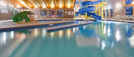 Una piscina techada