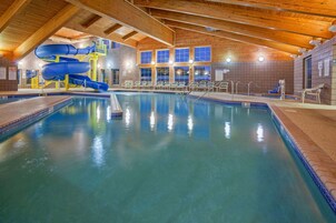Una piscina techada