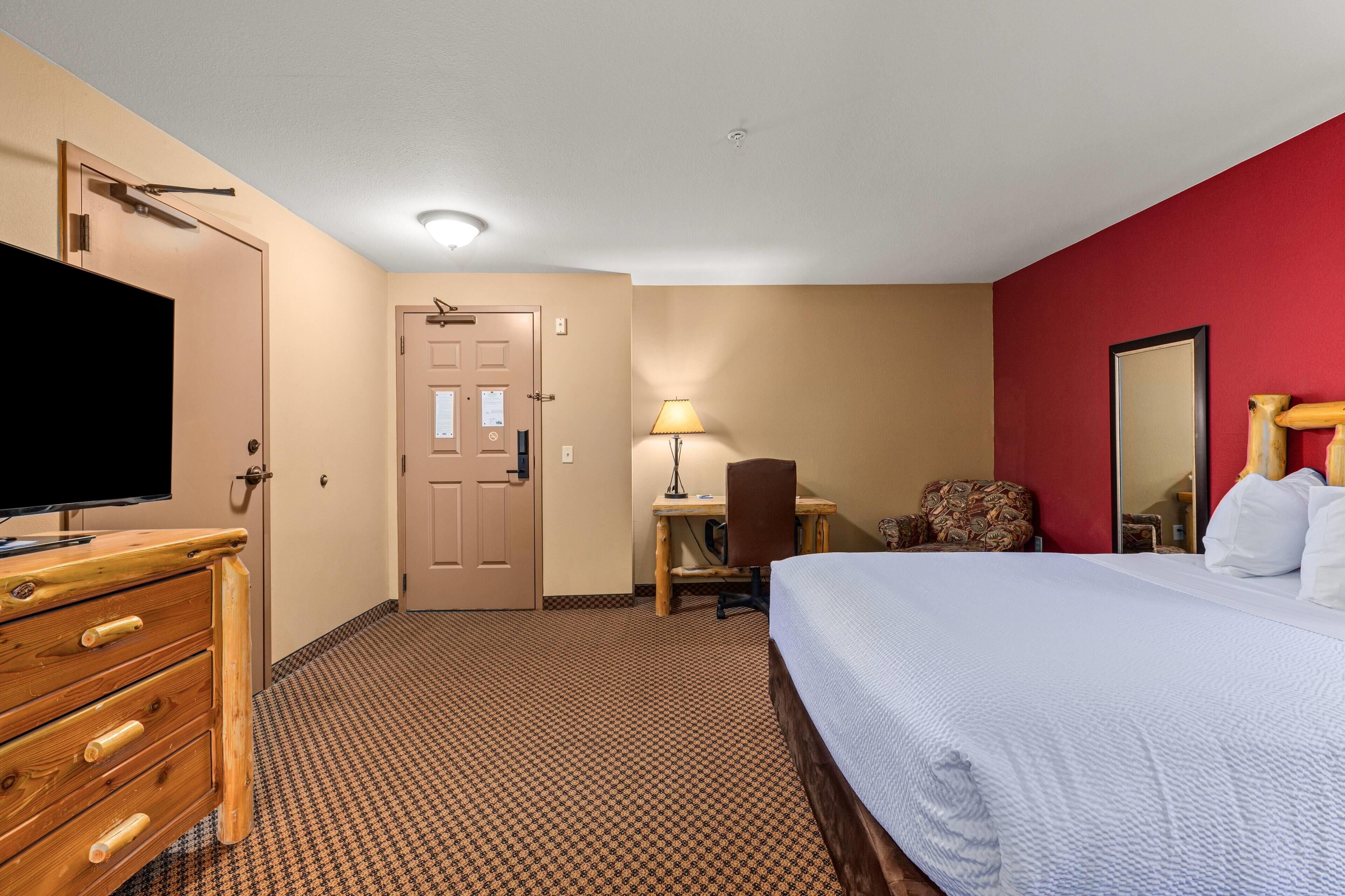 Room, 2 Queen Beds, Non Smoking | In-room safe, iron/ironing board, cribs/infant beds, free WiFi