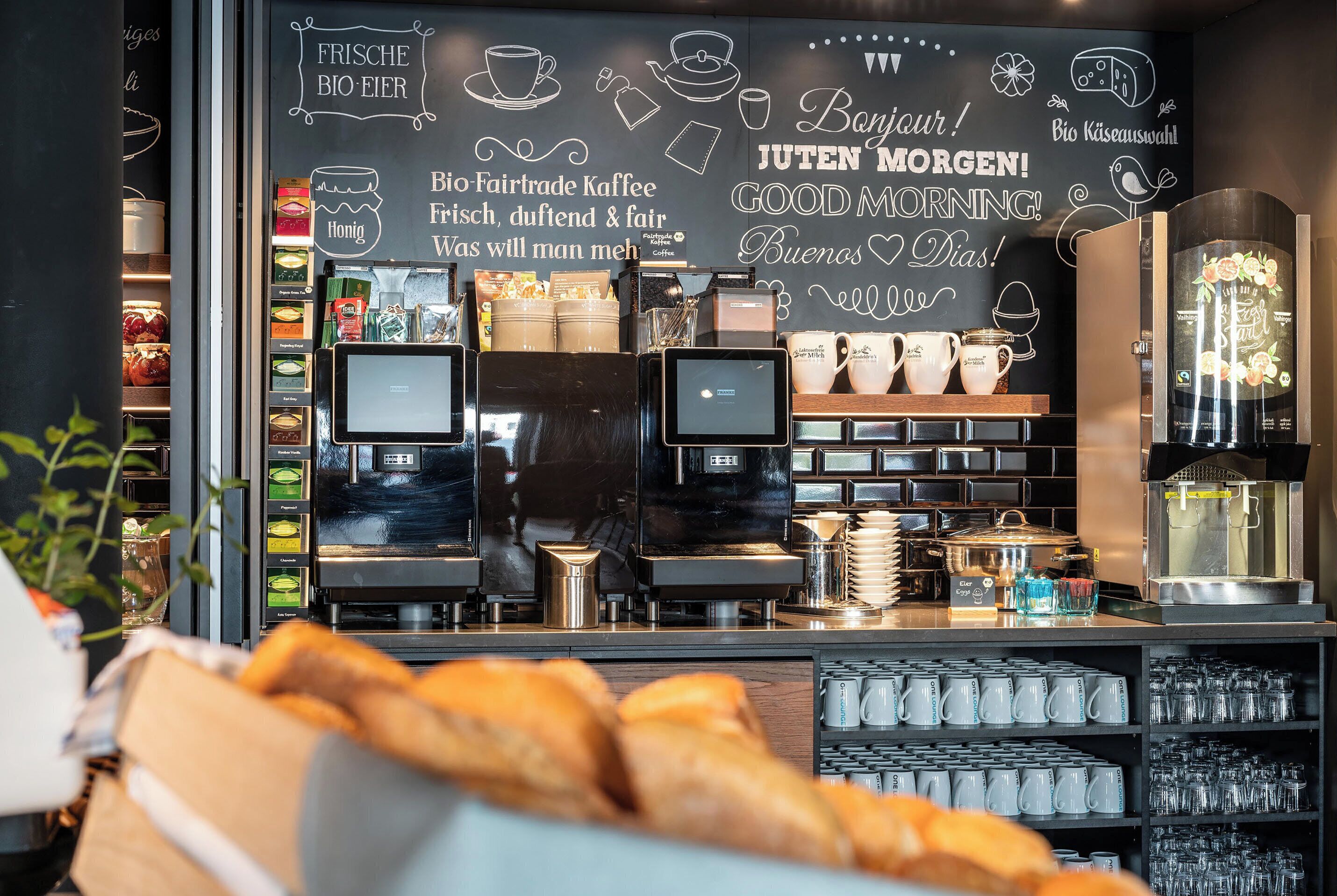 daily buffet breakfast (eur 16.90 per person)