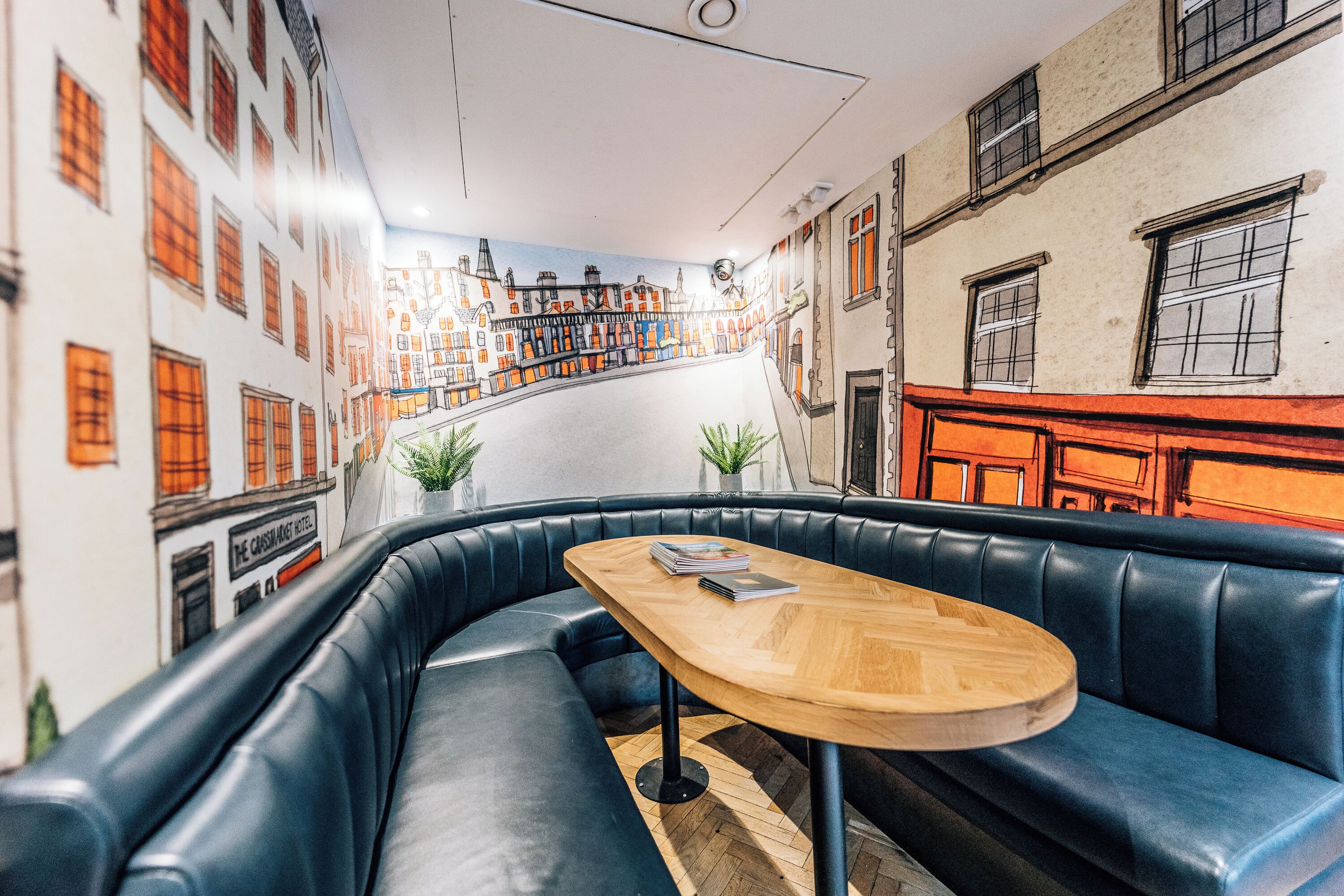 Lobby sitting area