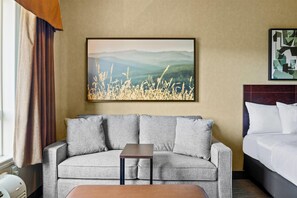 Room, Multiple Beds, Refrigerator & Microwave