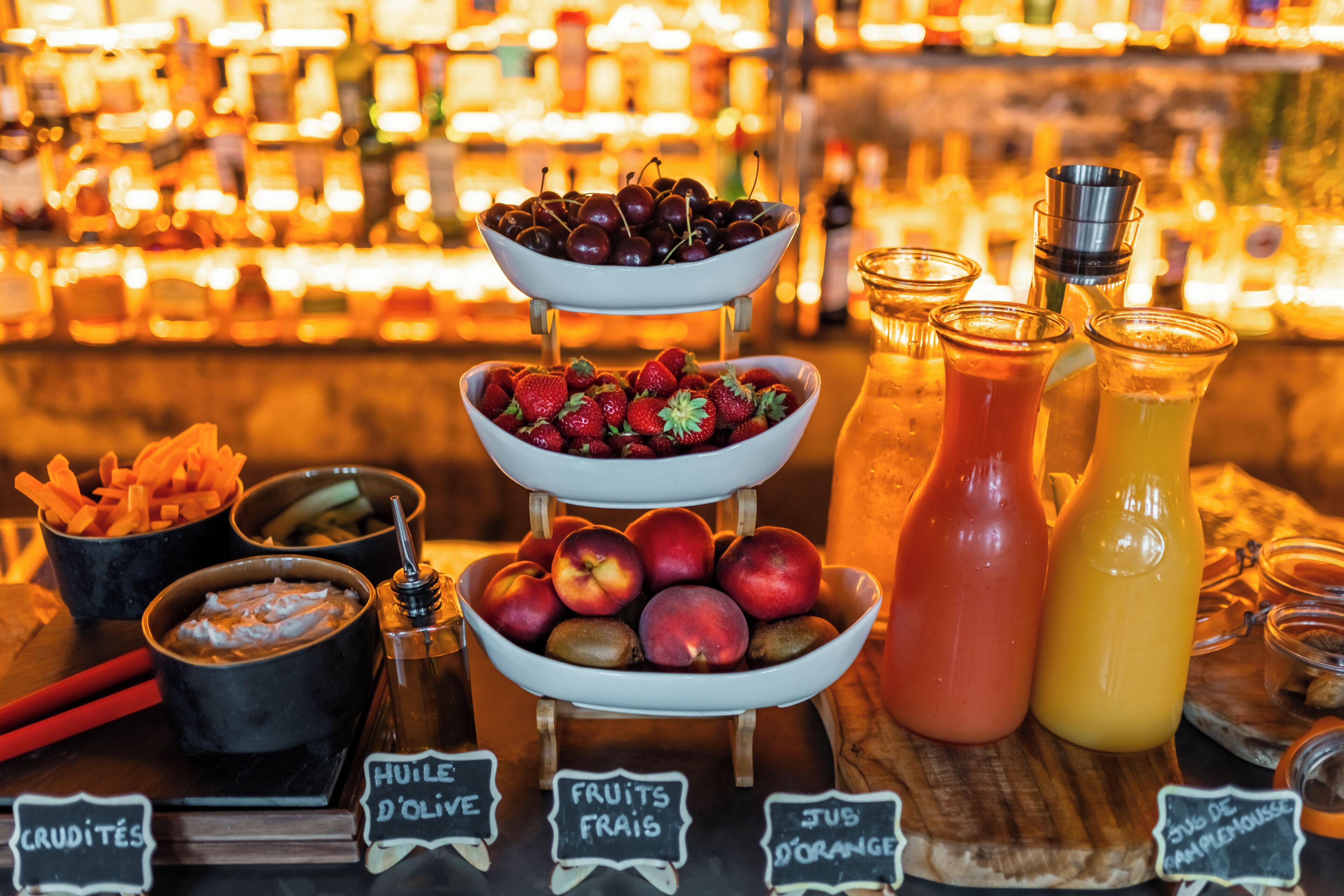 daily buffet breakfast (eur 25 per person)