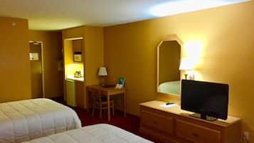 Bureau, chambres insonorisées, fer et planche à repasser