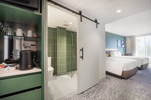 Standard Room, 2 Double Beds | In-room safe, individually furnished, desk, laptop workspace - Holiday Inn Dandenong by IHG (Dandenong)