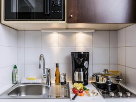 In-room safe, desk, soundproofing, free cribs/infant beds