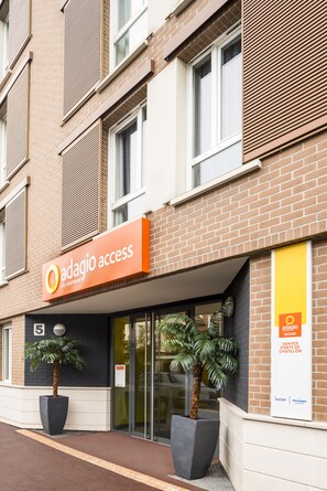 Voorkant van accommodatie