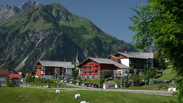 Façana frontal de l'allotjament