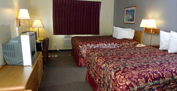 Standard Room, 2 Queen Beds | Free cribs/infant beds, rollaway beds, free WiFi