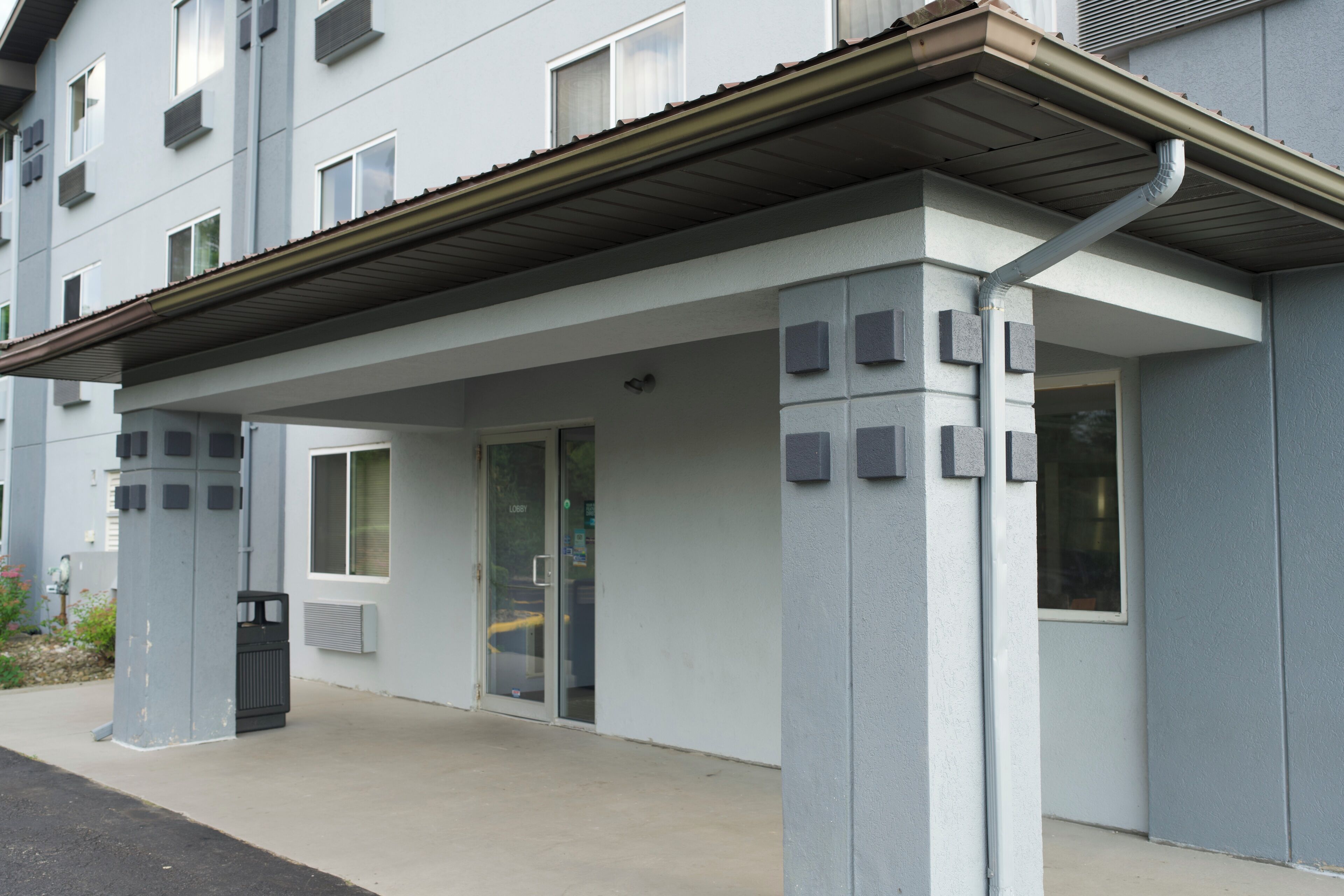 Entrada de la propiedad