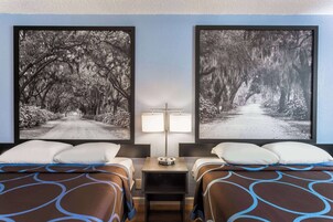 Double Room, 2 Double Beds, Smoking