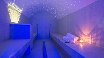 Body treatments, body scrubs, facials, manicures and pedicures