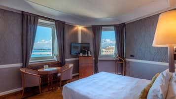 Premium bedding, minibar, in-room safe, desk