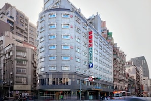 Façade de l’hébergement