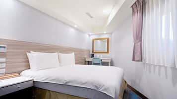 Deluxe Double Room, Sauna | Premium bedding, down comforters, desk, blackout drapes