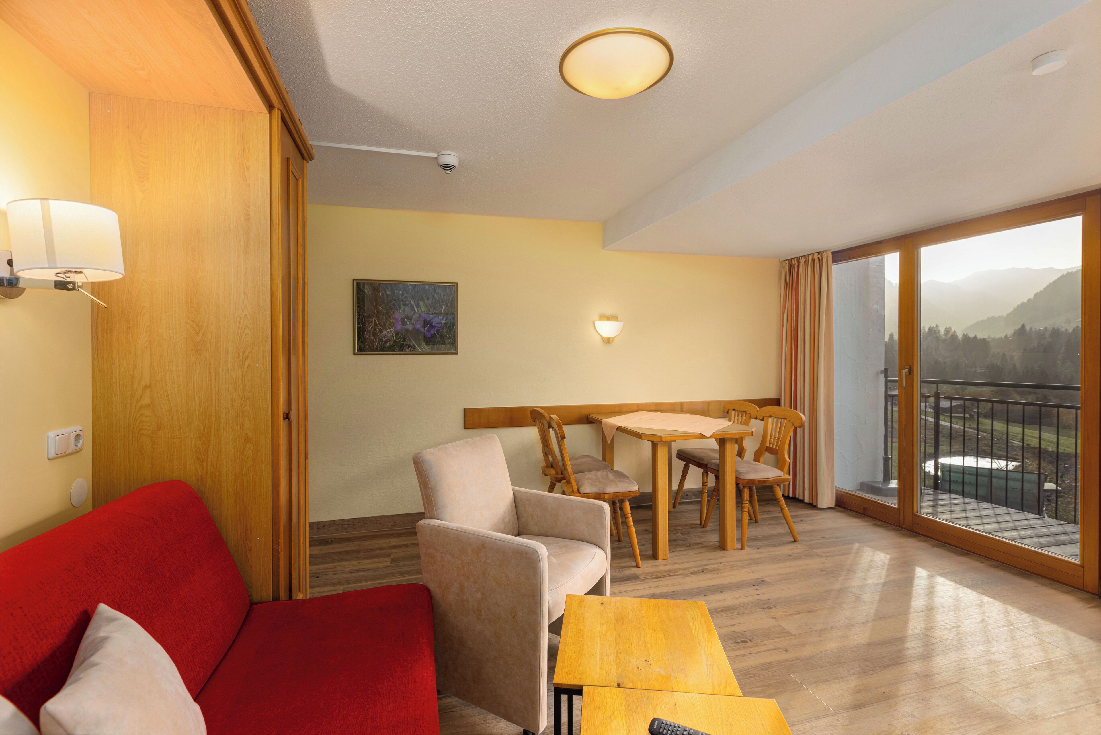 Appartement Familial, 1 lit double et 1 canapé-lit, coin cuisine, vue montagne