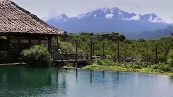 Uitzicht op de bergen