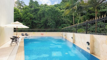 Seasonal outdoor pool