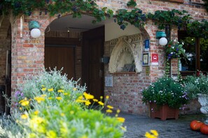 Entrée de l’hébergement