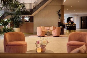 Lounge no saguão