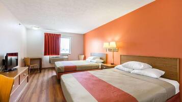 Desk, iron/ironing board, free WiFi, bed sheets