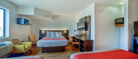 Desk, iron/ironing board, free WiFi, bed sheets