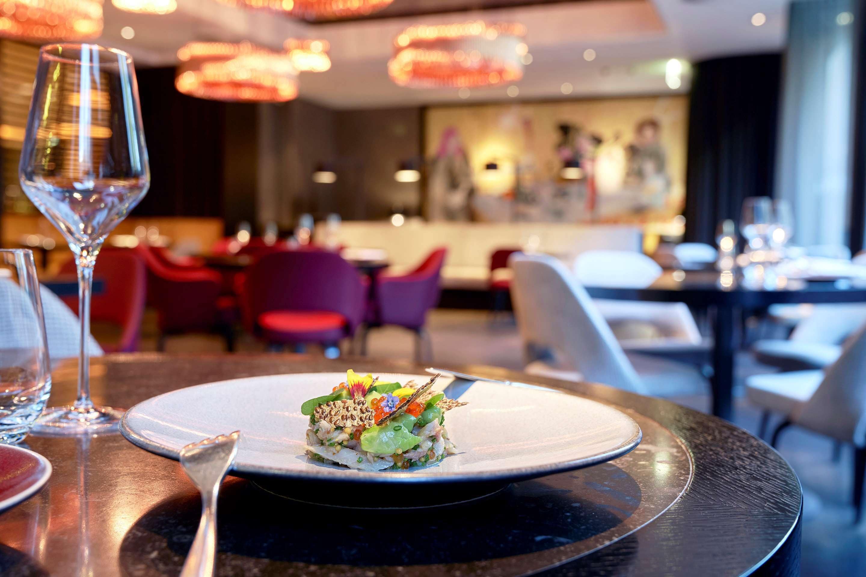 Lunch and dinner served, French cuisine