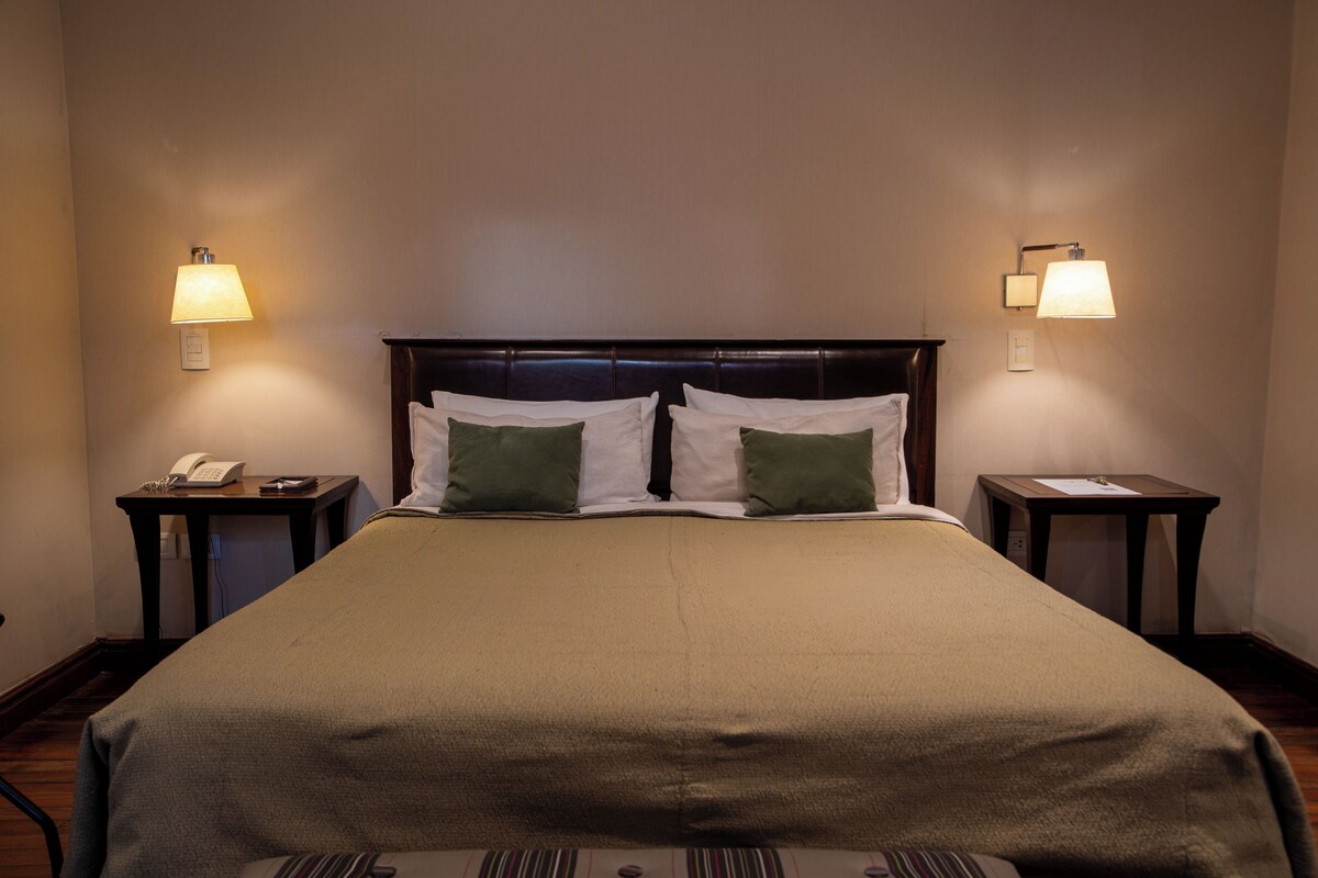 Gallery Room (vista galeria) | Premium bedding, in-room safe, blackout drapes