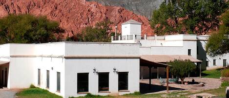 Fassade der Unterkunft