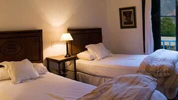 2 quartos, roupas de cama premium, frigobar, cofres nos quartos