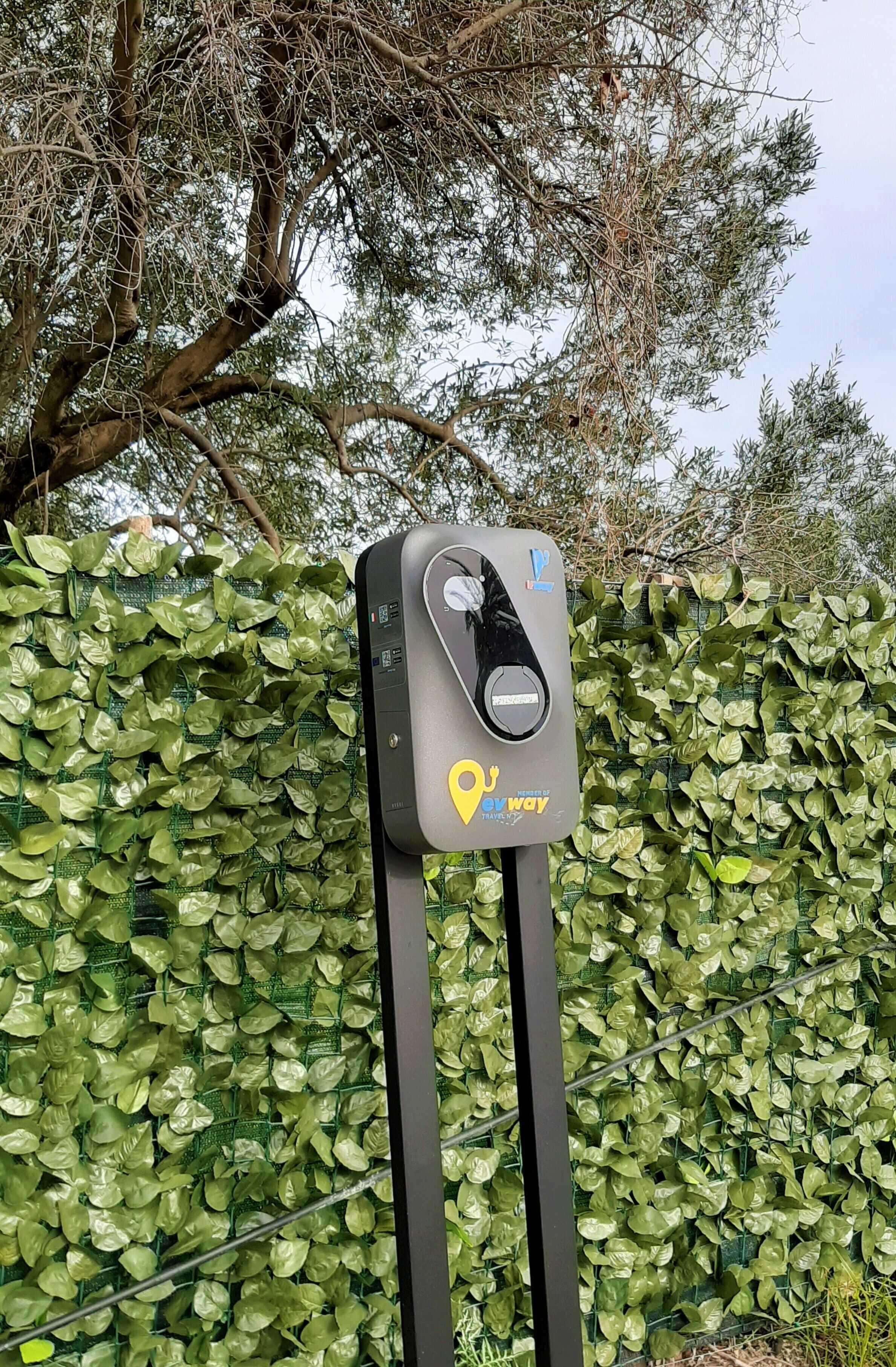 electric vehicle-charging station