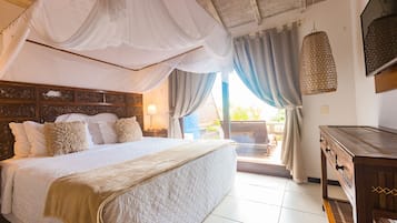 Premium-Zimmer, Meerblick | 1 Schlafzimmer, Minibar, Zimmersafe, kostenloses WLAN