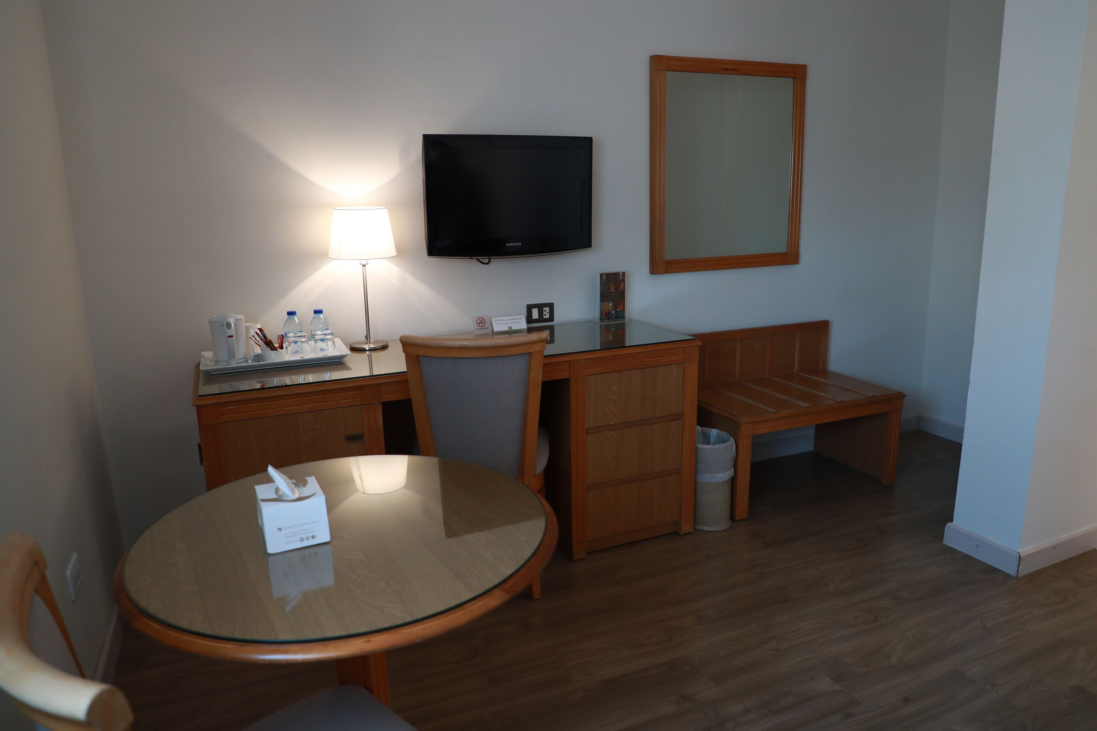 superior room | minibar, in-room safe, desk, laptop workspace
