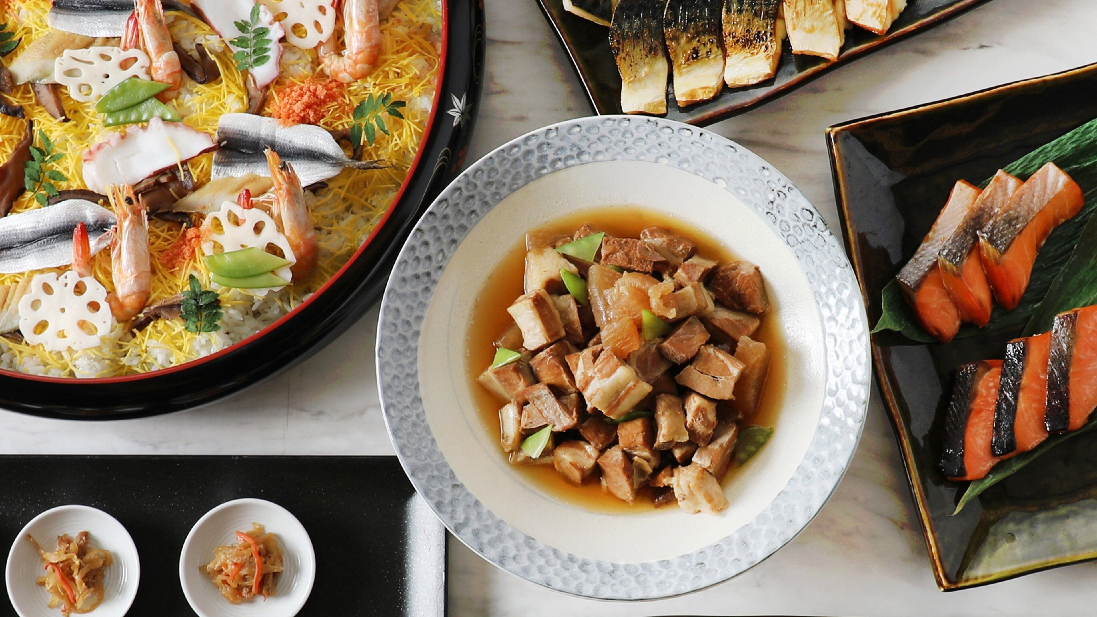 Bữa sáng buffet hàng ngày (3000 JPY/mỗi người) 