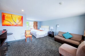 Habitación Deluxe, 1 cama King size | Internet, ropa de cama y despertador 