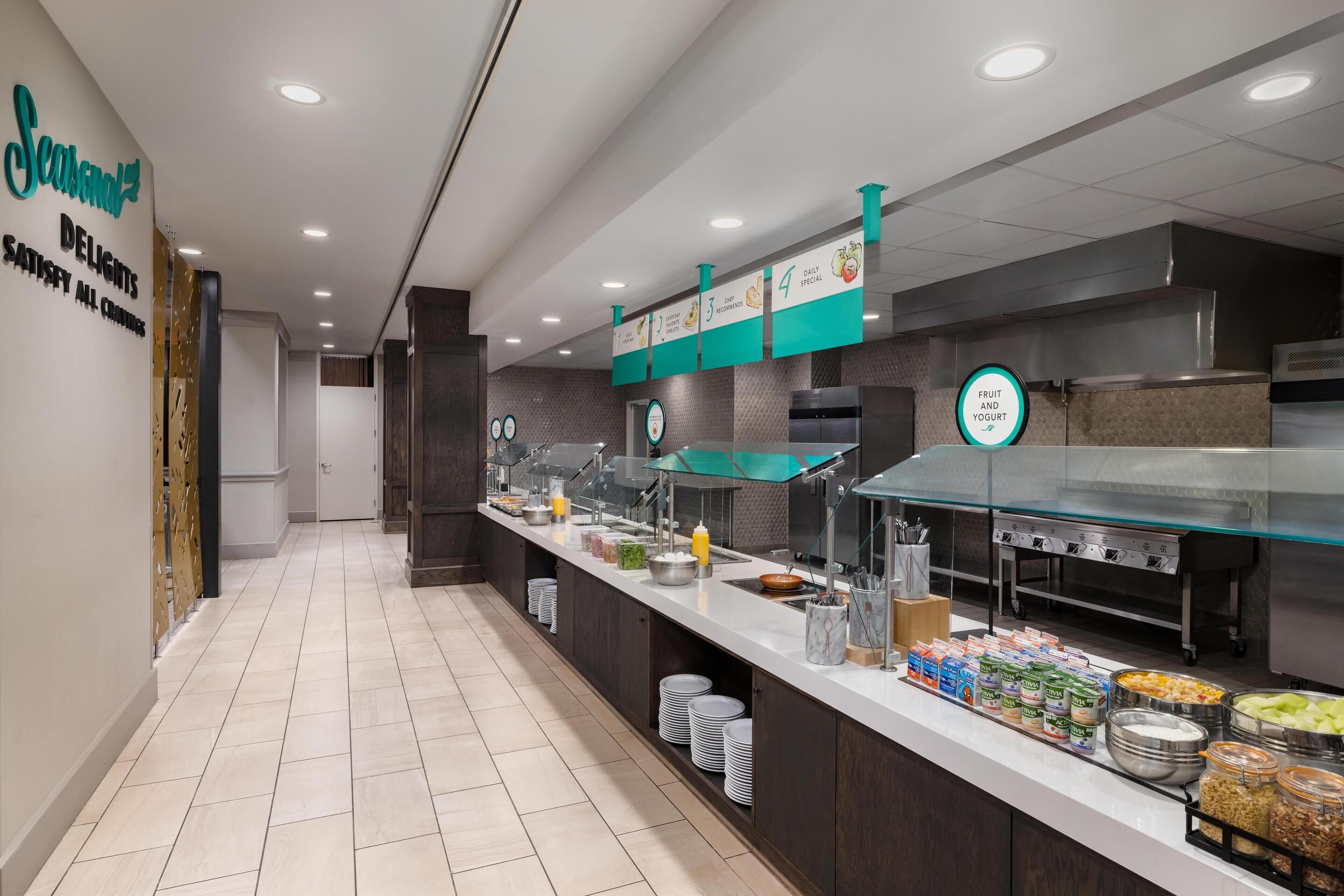 Petit déjeuner buffet compris tous les jours