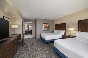 Suite, Accessible, Non Smoking | 1 bedroom, in-room safe, desk, laptop workspace