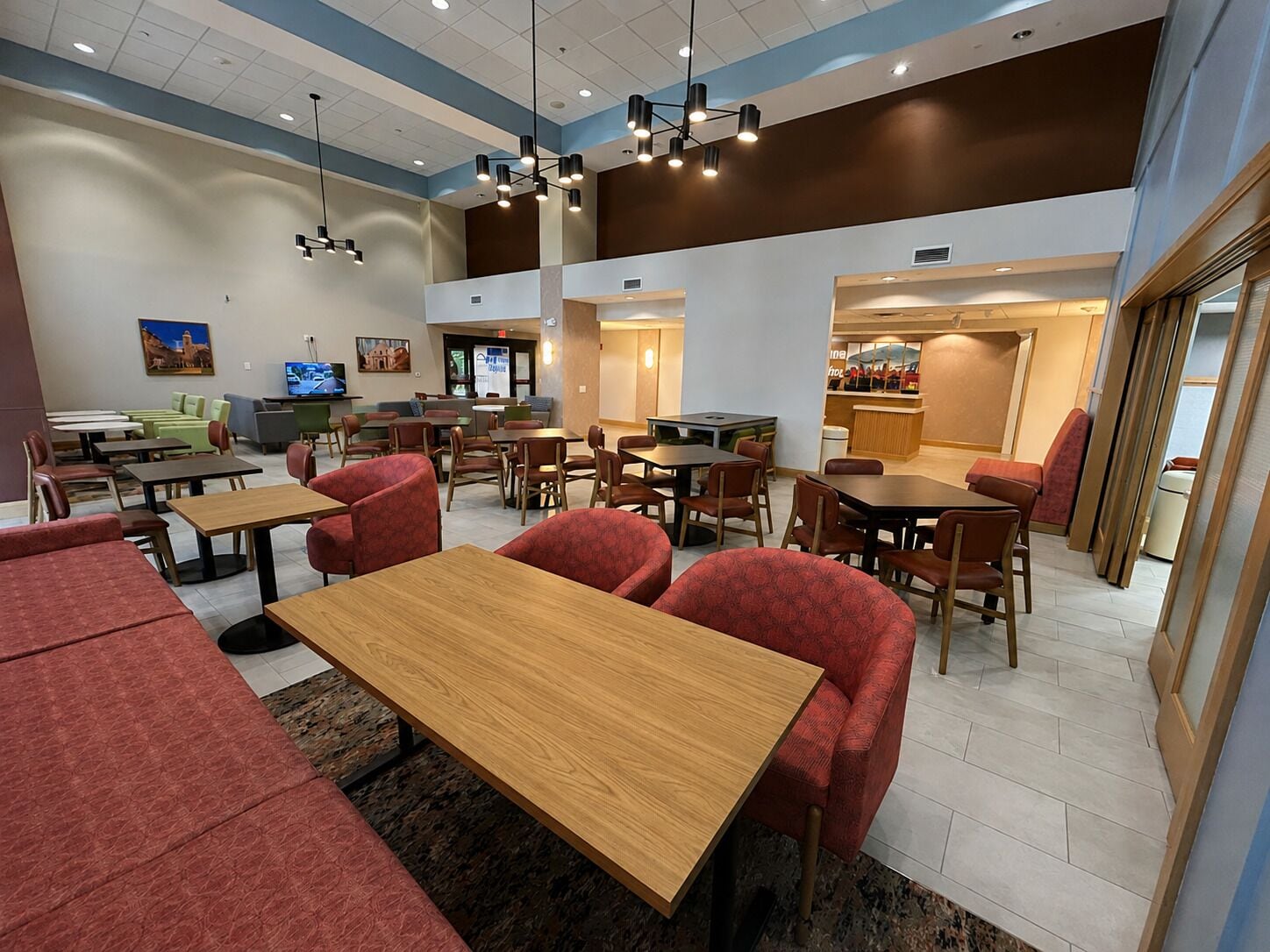 Lobby sitting area