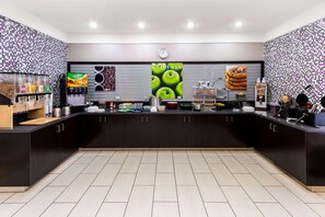 Café da manhã continental grátis todos os dias