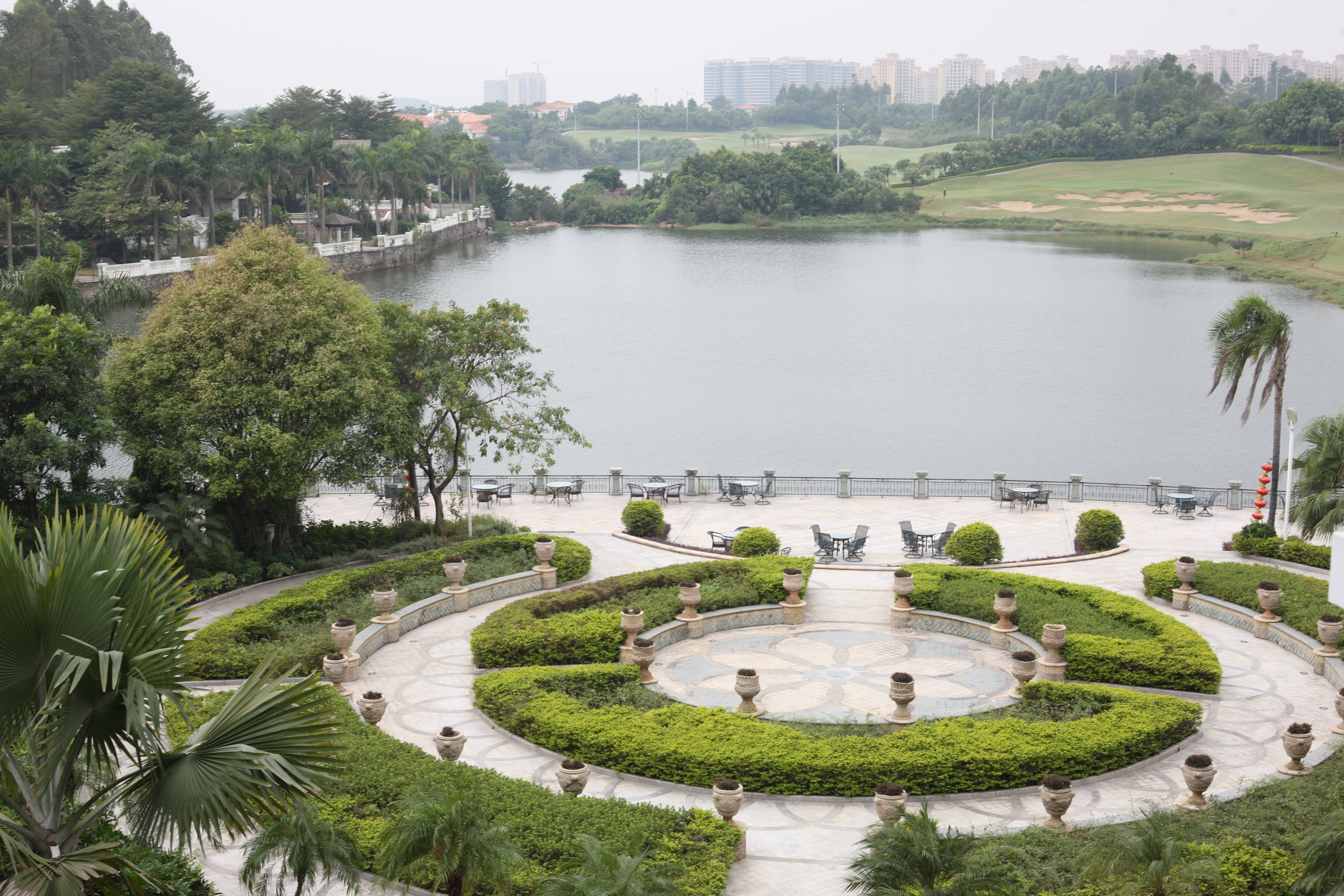 منظر من الجو على ارتفاع عالٍ