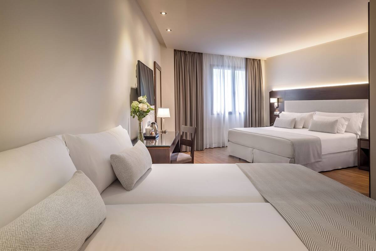 Minibar, in-room safe, desk, blackout curtains
