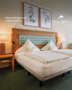 Safe på rommet, skrivebord, wi-fi (inkludert) og sengetøy