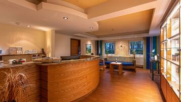 Sauna, steam room, body treatments, hot stone massages, body wraps