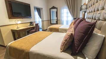 Standard Room, 2 Double Beds | 1 bedroom, premium bedding, in-room safe, desk