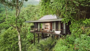 Luxury Tree House, 1 King Bed | Premium bedding, down comforters, pillowtop beds, minibar - Rancho Pacifico (Bahía Ballena)