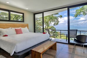 Luxury Villa, 3 Bedrooms, Private Pool, Ocean View | Premium bedding, down comforters, pillowtop beds, minibar - Rancho Pacifico (Bahía Ballena)