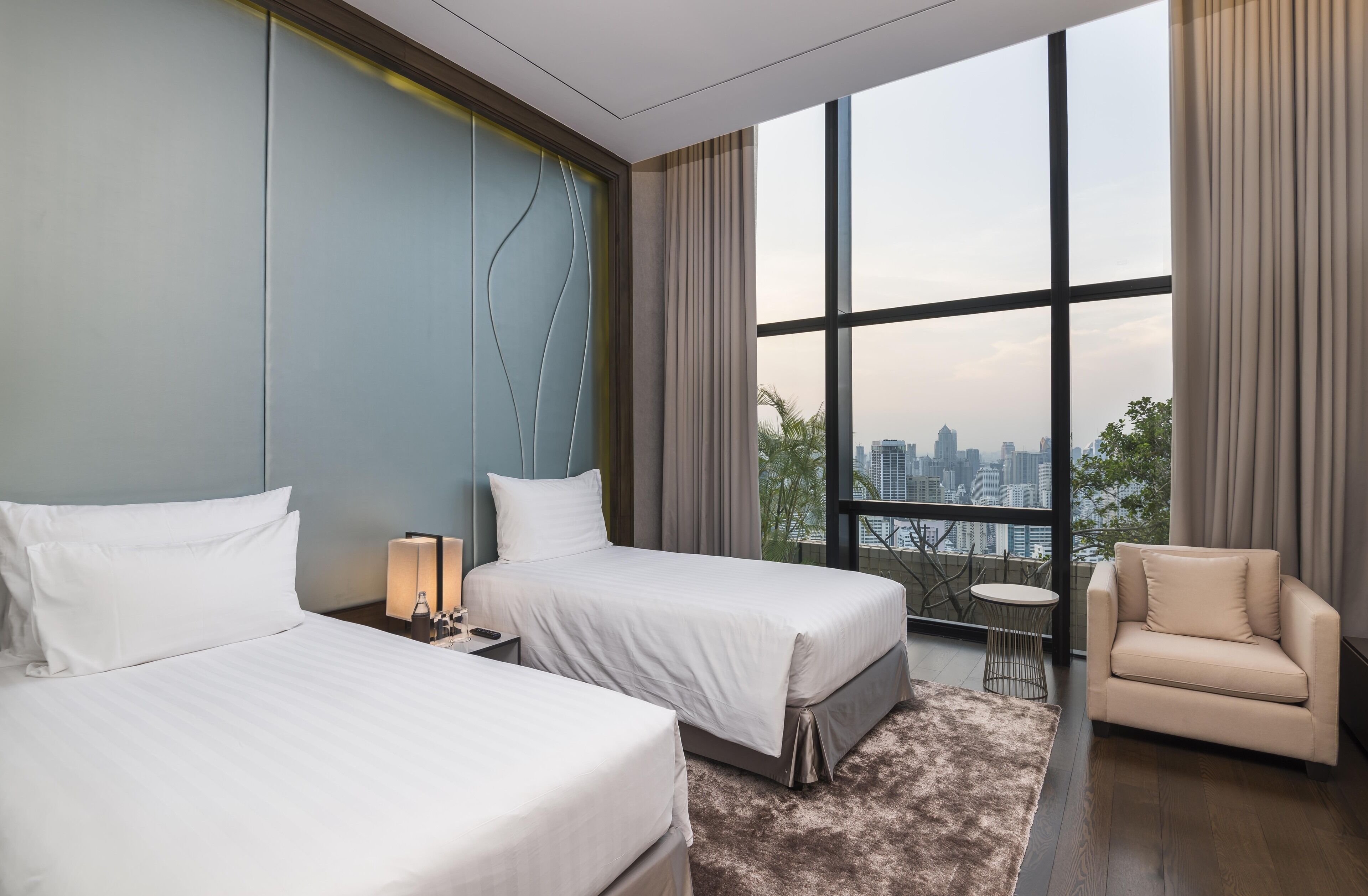 luxury penthouse | 1 bedroom, minibar, in-room safe, blackout curtains