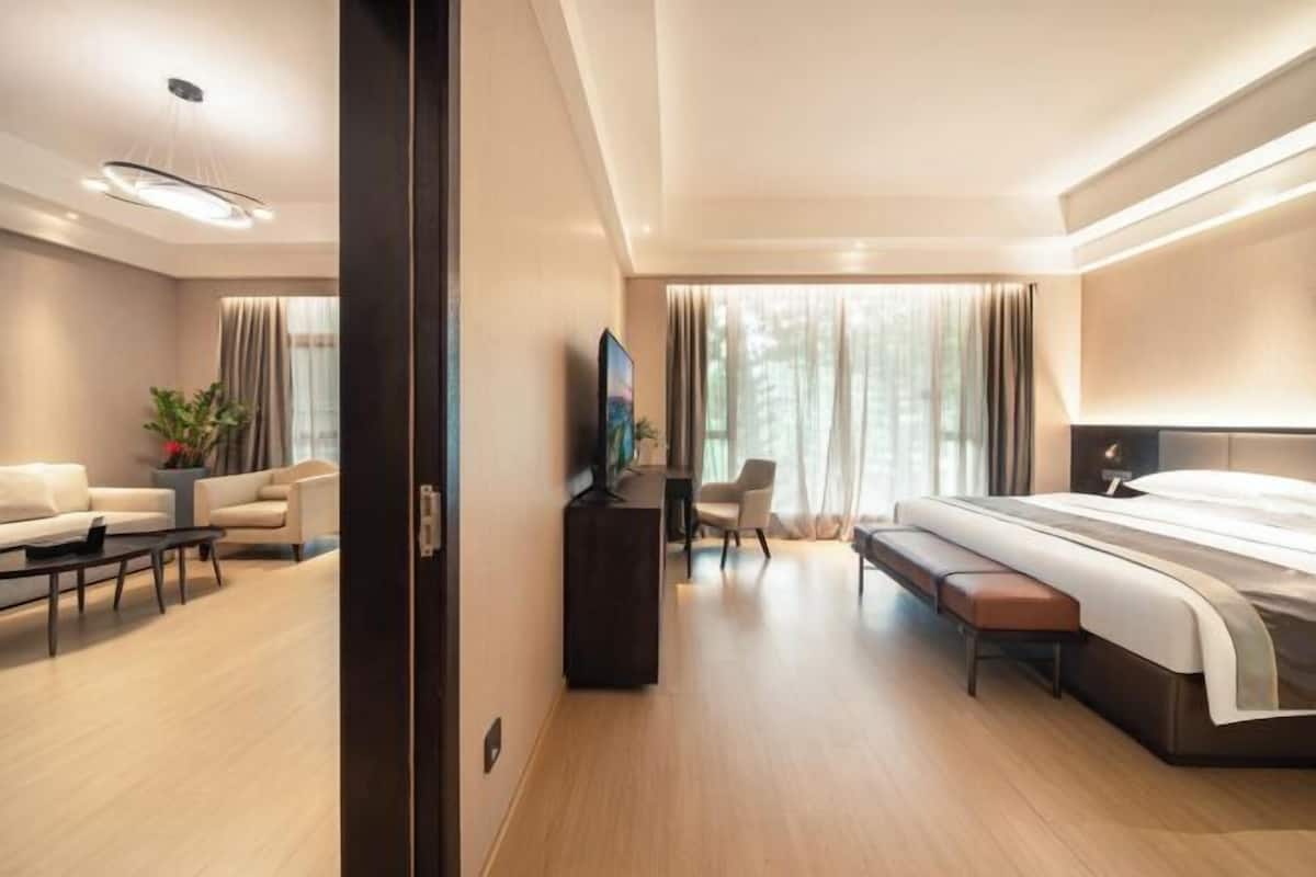 Minibar, in-room safe, desk, blackout drapes