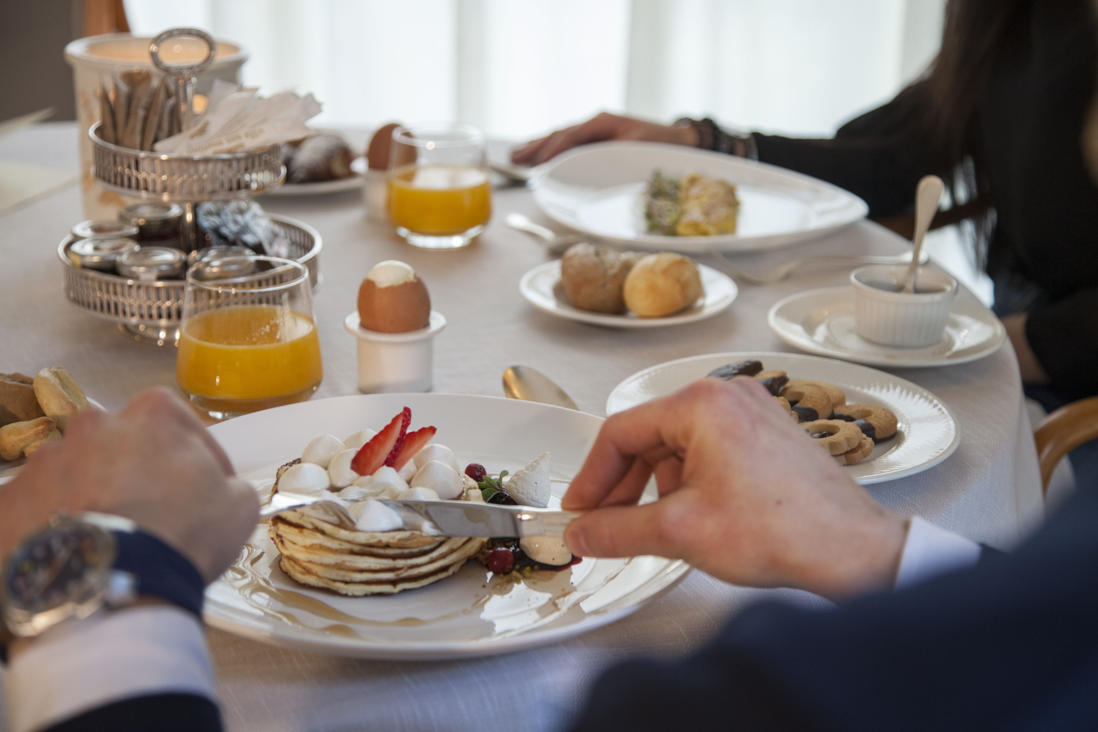 Petit déjeuner buffet