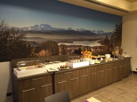 Daily buffet breakfast (EUR 12 per person)